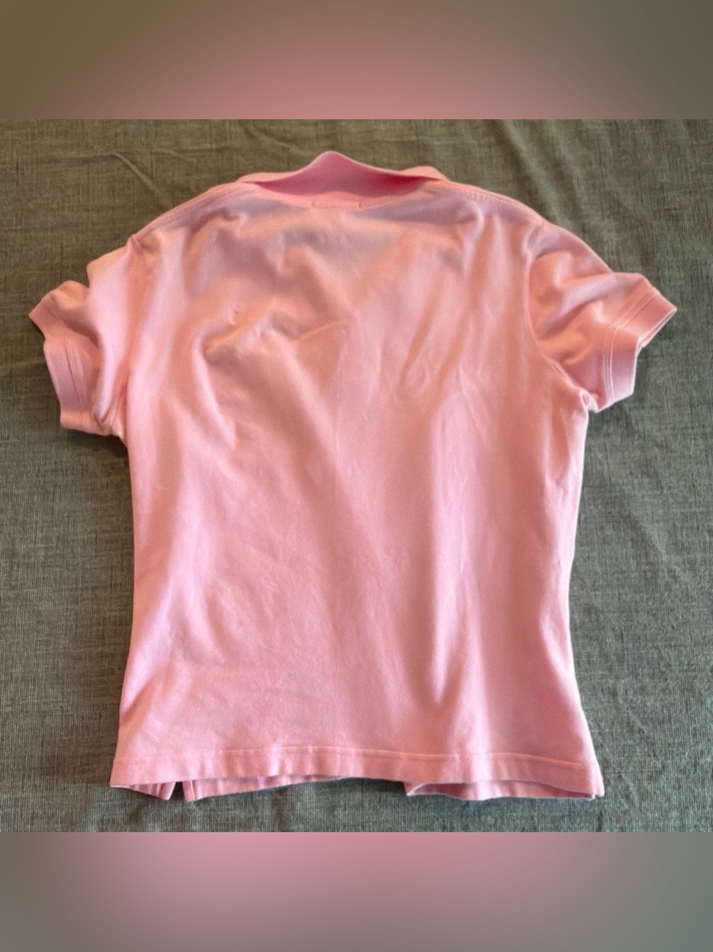 Lilly Pulitzer Light Pink Women’s Polo with Palm Tree Logo - Picture 9 of 10